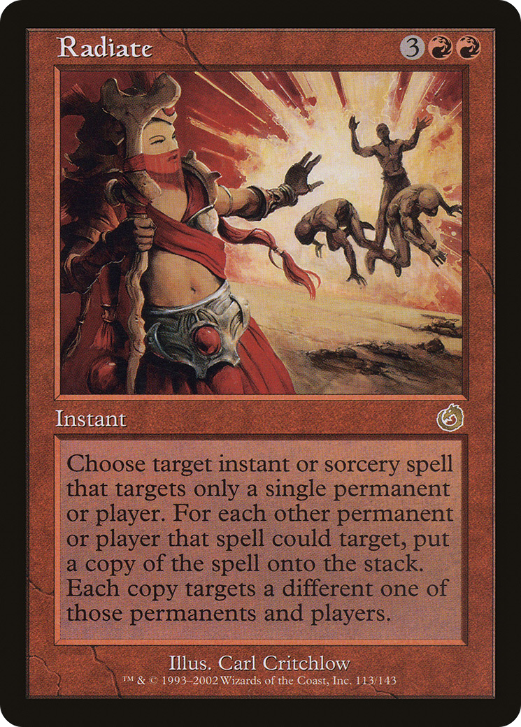 Image of Radiate (TOR-113) - Torment Foil
