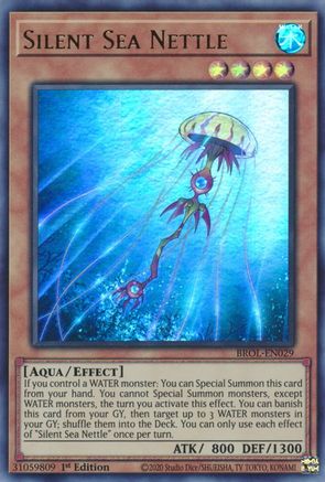Image of Silent Sea Nettle (BROL-EN029) - Brothers of Legend 1st Edition