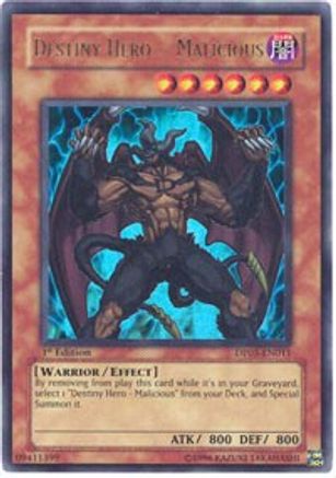 Image of Destiny HERO - Malicious (DP05-EN011) - Duelist Pack 5: Aster Phoenix Unlimited