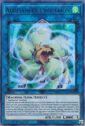 Image of Appliancer Propelion (BROL-EN043) - Brothers of Legend 1st Edition