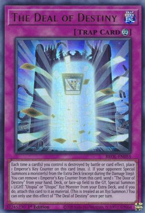 Image of The Deal of Destiny (BROL-EN055) - Brothers of Legend 1st Edition