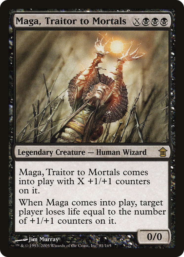 Image of Maga, Traitor to Mortals (SOK-081) - Saviors of Kamigawa