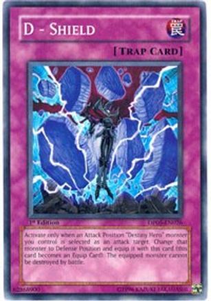 Image of D - Shield (DP05-EN026) - Duelist Pack 5: Aster Phoenix 1st Edition