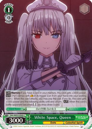 Image of White Space, Queen (DAL/WE33-E042 C) - Date A Bullet