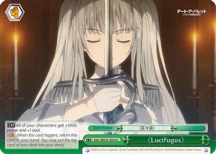 Image of Lucifugus (DAL/WE33-E050 C) - Date A Bullet