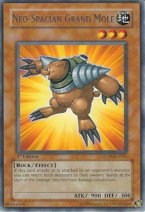 Image of Neo-Spacian Grand Mole (STON-EN005) - Strike of Neos Unlimited