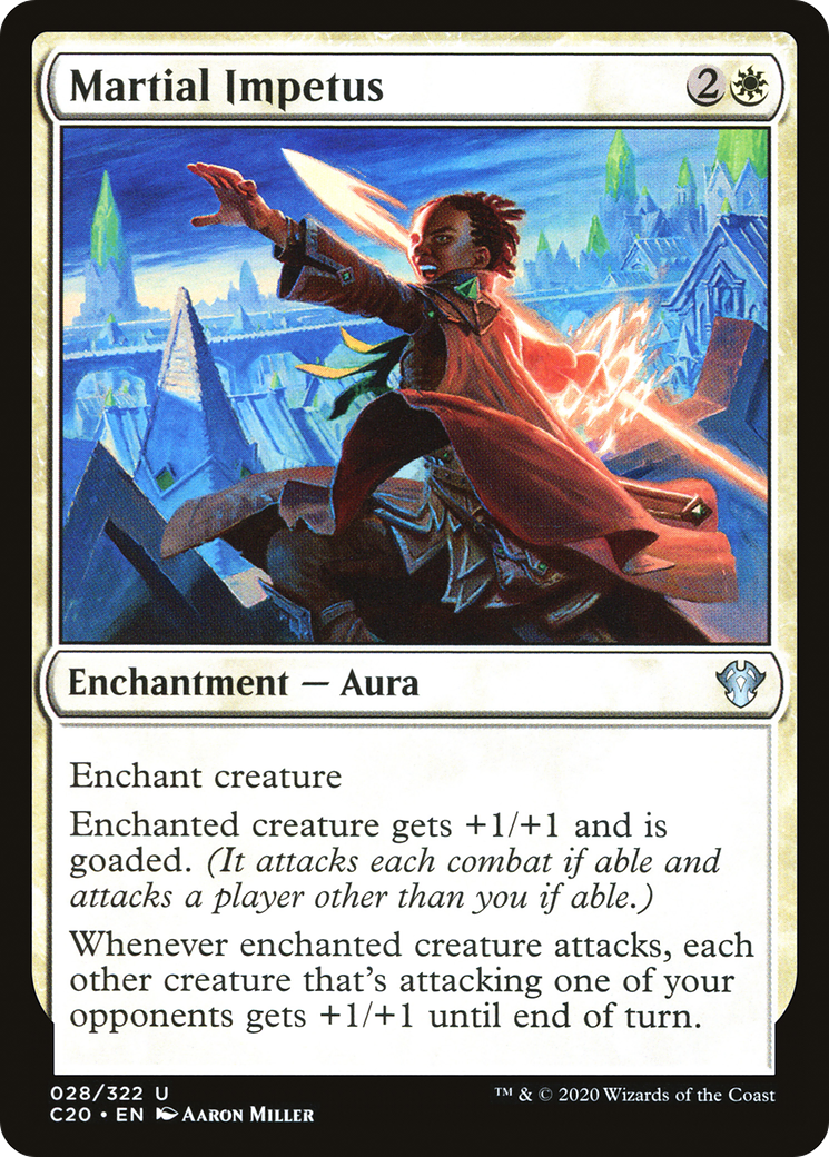 Image of Martial Impetus (C20-028) - Commander 2020