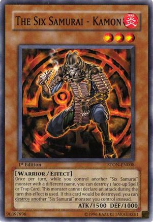 Image of The Six Samurai - Kamon (STON-EN008) - Strike of Neos Unlimited