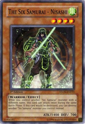 Image of The Six Samurai - Nisashi (STON-EN010) - Strike of Neos Unlimited