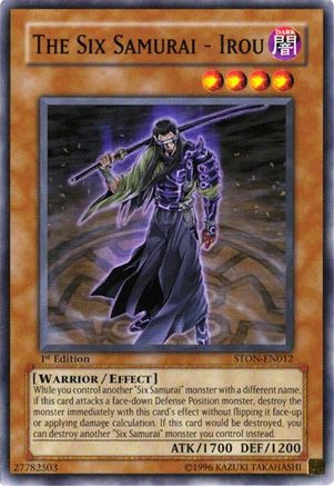 Image of The Six Samurai - Irou (STON-EN012) - Strike of Neos Unlimited