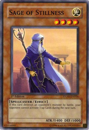 Image of Sage of Stillness (STON-EN016) - Strike of Neos 1st Edition