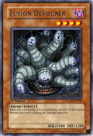Image of Fusion Devourer (STON-EN020) - Strike of Neos Unlimited