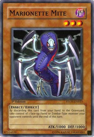 Image of Marionette Mite (STON-EN023) - Strike of Neos Unlimited