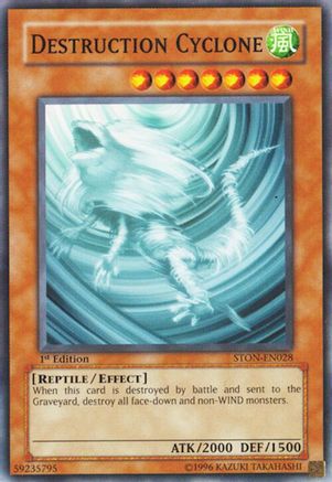 Image of Destruction Cyclone (STON-EN028) - Strike of Neos Unlimited