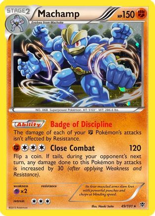 Image of Machamp 049/101  - Holofoil Blister Exclusives - Promo