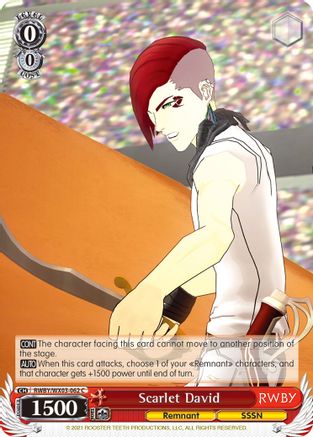 Image of Scarlet David (RWBY/WX03-062 C) - RWBY