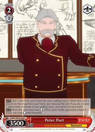 Image of Peter Port (RWBY/WX03-068 C) - RWBY