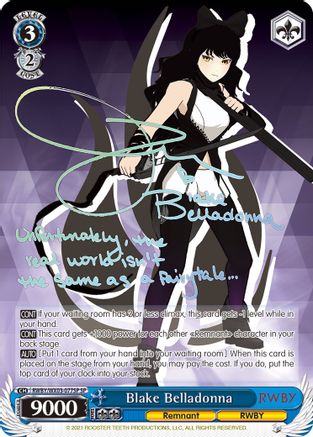 Image of Blake Belladonna (SP) (RWBY/WX03-077SP SP) - RWBY
