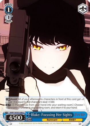 Image of Blake: Focusing Her Sights (RWBY/WX03-086 U) - RWBY