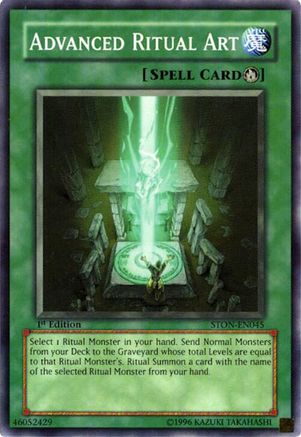 Image of Advanced Ritual Art (STON-EN045) - Strike of Neos Unlimited