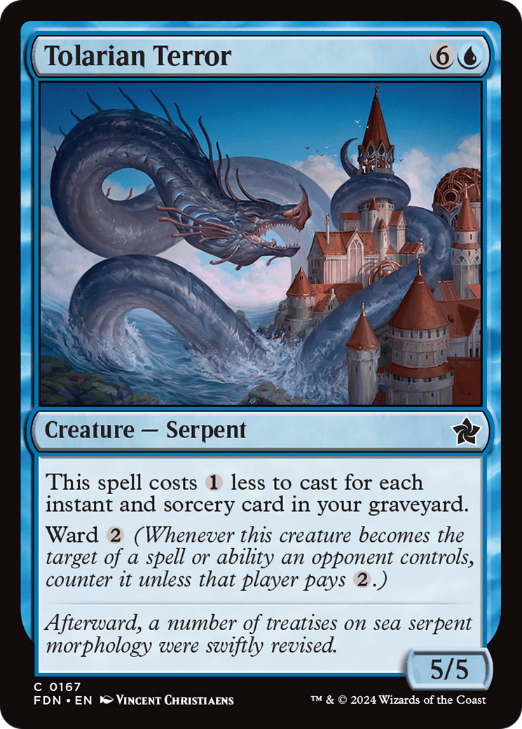 Image of Tolarian Terror (FDN-167) - Foundations
