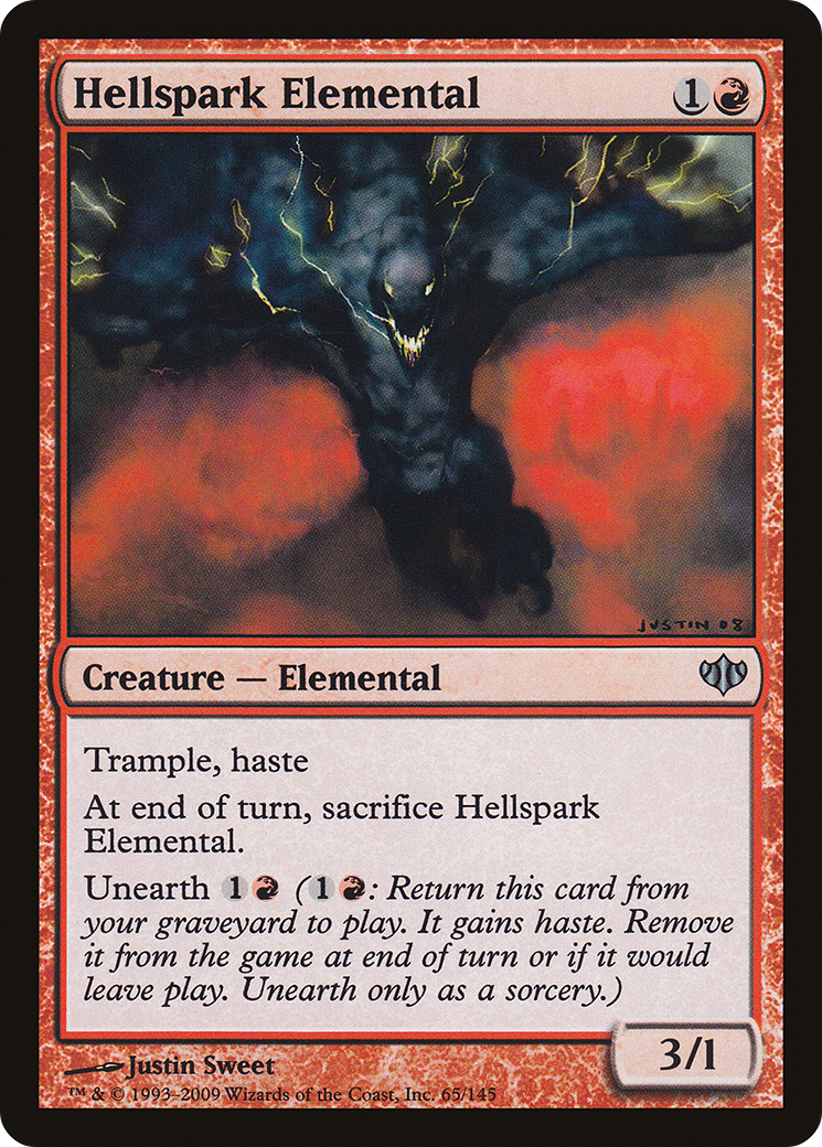 Image of Hellspark Elemental (CON-065) - Conflux