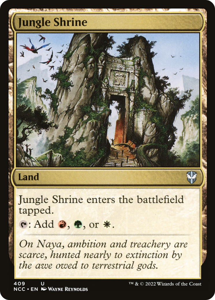 Image of Jungle Shrine (NCC-409) - New Capenna Commander