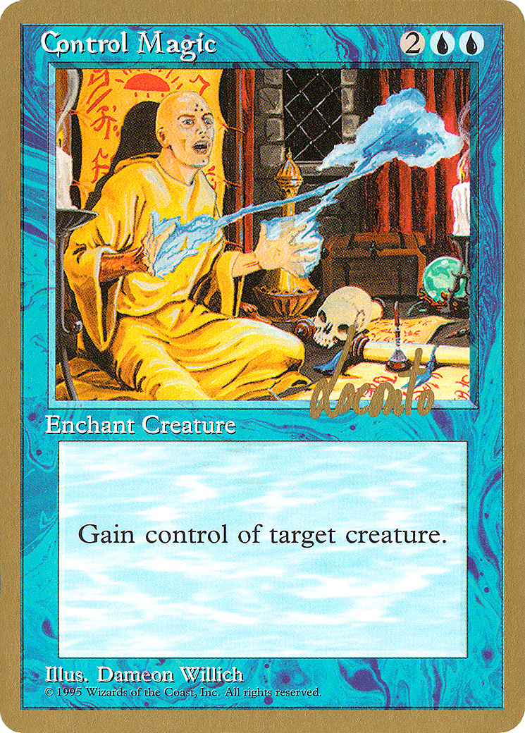 Image of Control Magic - 1996 Michael Loconto (4ED) (WCD-) - Pro Tour Collector Set