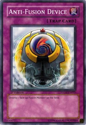 Image of Anti-Fusion Device (STON-EN055) - Strike of Neos 1st Edition