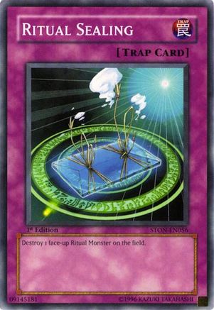 Image of Ritual Sealing (STON-EN056) - Strike of Neos 1st Edition