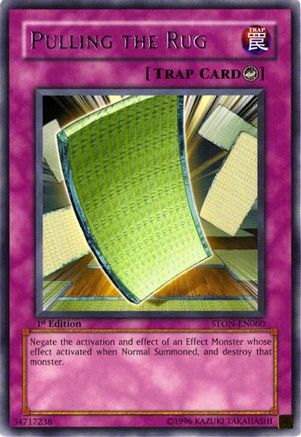 Image of Pulling the Rug (STON-EN060) - Strike of Neos 1st Edition
