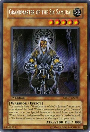Image of Grandmaster of the Six Samurai (STON-EN000) - Strike of Neos Unlimited