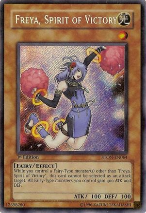 Image of Freya, Spirit of Victory (STON-EN064) - Strike of Neos 1st Edition