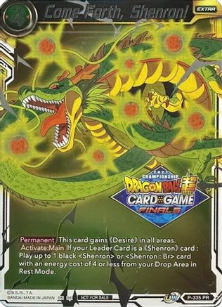 Image of Come Forth, Shenron! (Championship Pack 2021 Vault Set) (P-335) - Promotion Cards Foil