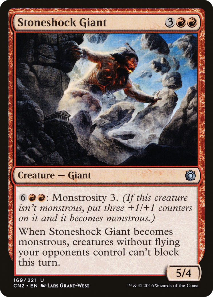 Image of Stoneshock Giant (CN2-169) - Conspiracy: Take the Crown
