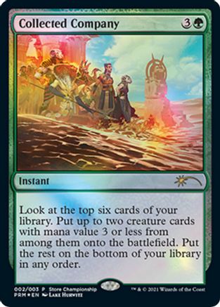 Image of Collected Company (GAME-002) - Game Day & Store Championship Promos Foil