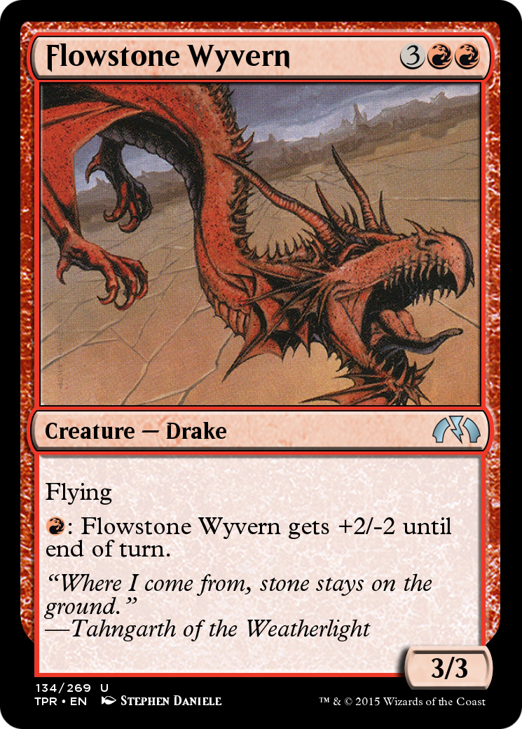 Image of Flowstone Wyvern (TPR-134) - Tempest Remastered