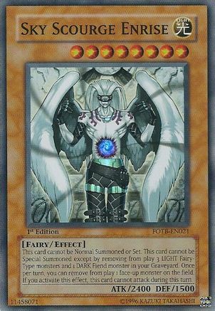 Image of Sky Scourge Enrise (FOTB-EN021) - Force of the Breaker 1st Edition