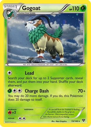 Image of Gogoat 019/146  - Holofoil Blister Exclusives - Promo