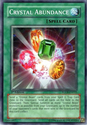 Image of Crystal Abundance (FOTB-EN035) - Force of the Breaker Unlimited