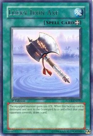 Image of Lucky Iron Axe (FOTB-EN037) - Force of the Breaker Unlimited