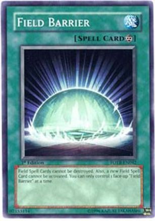 Image of Field Barrier (FOTB-EN042) - Force of the Breaker 1st Edition