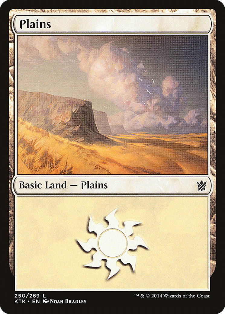 Image of Plains (250) (KTK-250) - Khans of Tarkir Foil