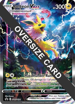 Image of Jolteon VMAX SWSH184  - Holofoil Jumbo Cards - Promo