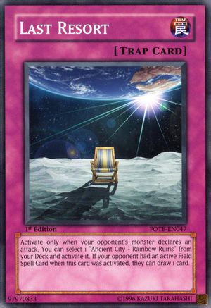 Image of Last Resort (FOTB-EN047) - Force of the Breaker Unlimited