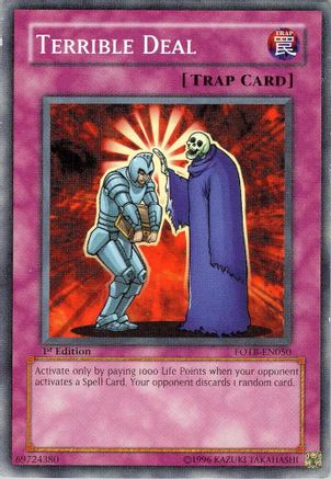 Image of Terrible Deal (FOTB-EN050) - Force of the Breaker Unlimited