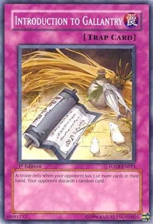 Image of Introduction to Gallantry (FOTB-EN053) - Force of the Breaker Unlimited