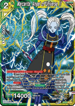 Image of Marcarita, Angel of Universe 11 (BT16-144) - Realm of the Gods Foil