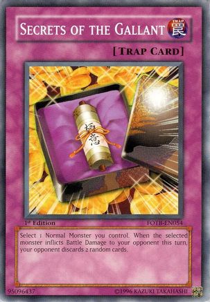 Image of Secrets of the Gallant (FOTB-EN054) - Force of the Breaker 1st Edition