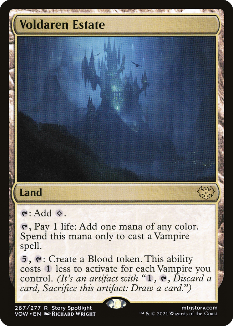 Image of Voldaren Estate (VOW-267) - Innistrad: Crimson Vow Foil